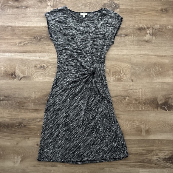 Max Studio Dresses & Skirts - Max Studio Women's Sweater Dress‎ with Side Knot Size M Color Black